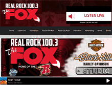 Tablet Screenshot of foxradio.com